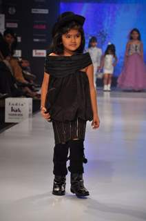 Kids walk on the ramp at India Kids Fashion Week 2012 Day 2 in Mumbai