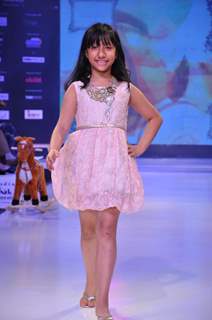 Kids walk on the ramp at India Kids Fashion Week 2012 Day 2 in Mumbai