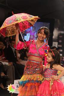 Kids walks the ramp at India Kids Fashion Week 2012 Grand Finale at Hotel Lalit Intercontinental