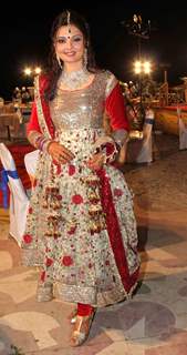 Deepshikha Nagpal wedding reception in Mumbai