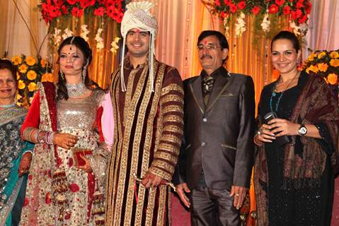 Shweta Kawatra grace Deepshikha Nagpal and Kaishav Arora wedding reception in Mumbai