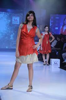 Designer Prachi Badve displays her collection on Day 3 at India Kids Fashion Show at Intercontinental The Lalit. .