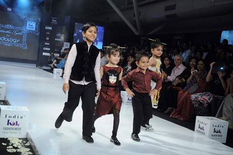 Kids walk for Kidology on Day 3 at India Kids Fashion Show