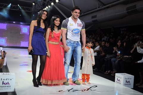 Sohail Khan as the show stopper on Day 3 at India Kids Fashion Show