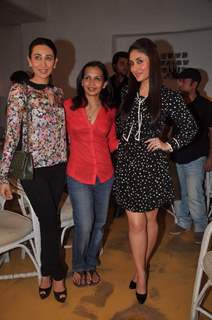 Karisma & Kareena at the success party of Rujuta Diwekar's book &quot;Women and the Weight Loss Tamasha&quot;