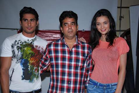 Lawman Page 3 style partner Phoot Shoot with Pratiek Babbar and Amy Jackson for film &quot;Ek Tha Deewana