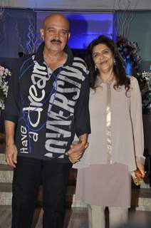 Rakesh Roshan with Wife grace Sunaina Roshan's Birthday Bash