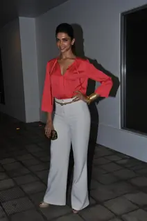 Deepika Padukone grace Pre Wedding Bash of Ritesh Deshmukh & Genelia Dsouza in Mumbai