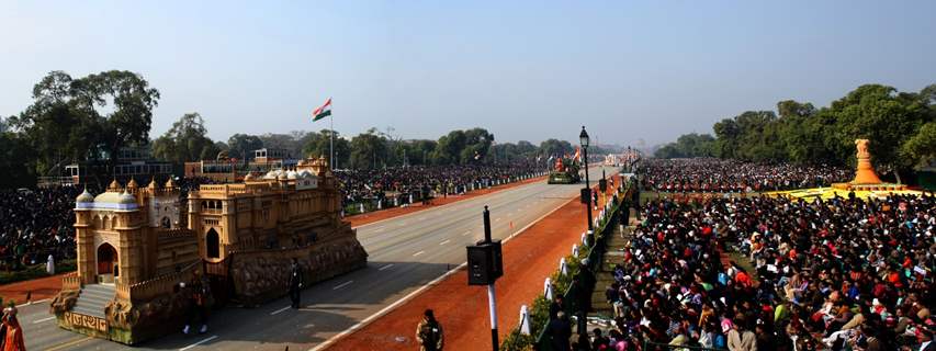 Republic Day celebrations at Rajpath, in New Delhi