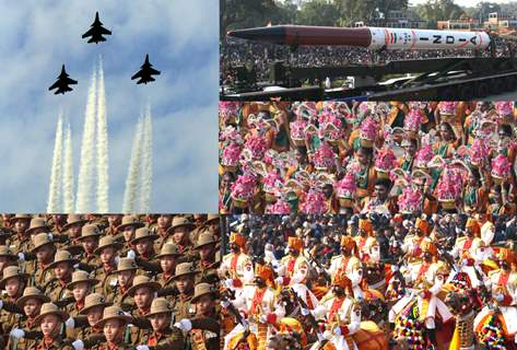 Republic Day celebrations at Rajpath, in New Delhi