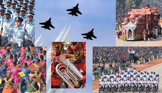 Republic Day celebrations at Rajpath, in New Delhi