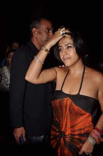 Ekta Kapoor at Sanjay dutt's bash for Agneepath.