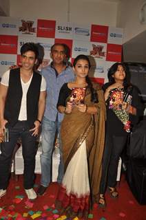 Vidya, Tusshar and Ekta Kapoor at The Dirty Picture DVD launch at Reliance Digital