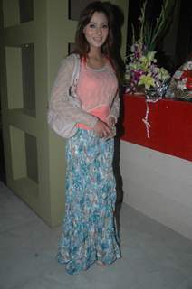 Sara Khan at Rajeev Paul's book launch at Andheri