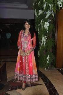 Sameera Reddy at Ritesh Deshmukh & Genelia Dsouza Sangeet ceremony at Hotel TajLands End in Mumbai
