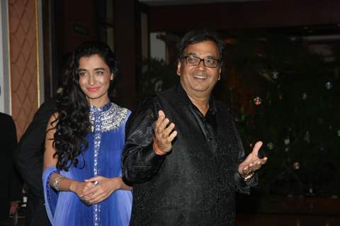 Subhash Ghai at Ritesh Deshmukh & Genelia Dsouza Sangeet ceremony at Hotel TajLands End in Mumbai