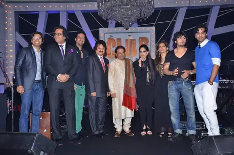 Sonu Niigam, Shaan, Pankaj Udhas, Salim & Sulaiman Merchant at Le Club Musique launch at Trident