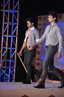 Models walk the ramp for McDowell’s Signature Premier Indian Derby 2012 fashion show at RWITC