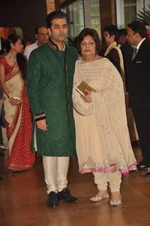 Karan Johar & Hiroo Johar grace Ritesh Deshmukh & Genelia Dsouza wedding bash