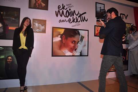 Imran Khan & Kareena Kapoor at Press meet of movie 'Ek Main Aur Ekk Tu'