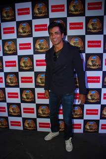 Sonu Sood at Venky's Mumbai Fighters and Bangkok Elephants match held in Inorbit Mall