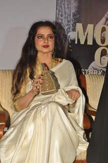 Rekha launch Designer Wendell Rodricks trendy yet traditional Goan culture  book 'Moda Goa' at Taj Lands End