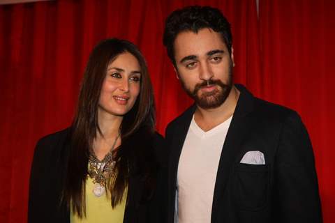 Imran Khan & Kareena Kapoor at Press meet of movie 'Ek Main Aur Ekk Tu' photography exhibition at Cinemax in Mumbai