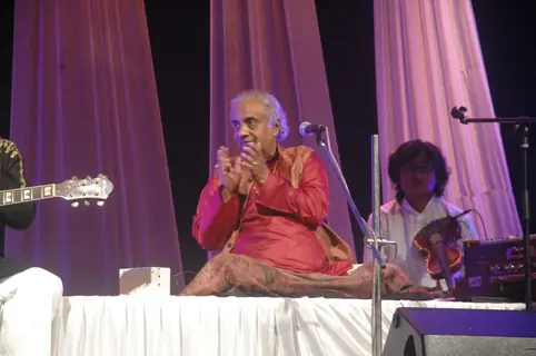 Thumri Funk album launch by Pandit Abhijit and Ajay Pohankar at St Andrews