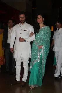 Saif Ali Khan & Kareena Kapoor grace Ritesh Deshmukh & Genelia Dsouza wedding reception in Mumbai