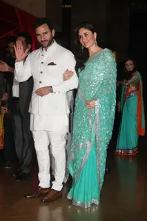 Saif Ali Khan & Kareena Kapoor grace Ritesh Deshmukh & Genelia Dsouza wedding reception in Mumbai