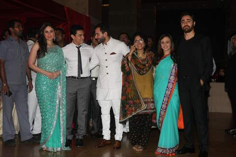 Saif Ali, Kareena, Imran, Avantika, Aamir & Kiran Rao grace Ritesh & Genelia wedding reception