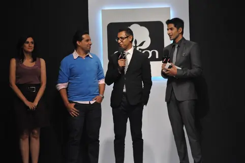 Malaika, Sameera & Prateik at Cotton Council of India's Lets Design 4 contest