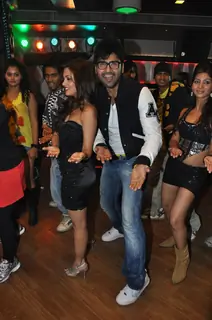 Riya Sen and actor Arya Babbar shot for a song of their upcoming movie Zindagi 50-50 at Andheri