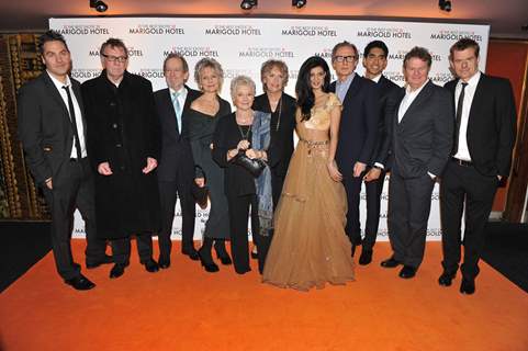The Best Exotic Marigold Hotel Premiere at London