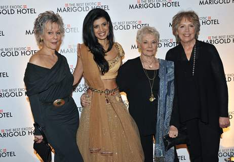 The Best Exotic Marigold Hotel Premiere at London