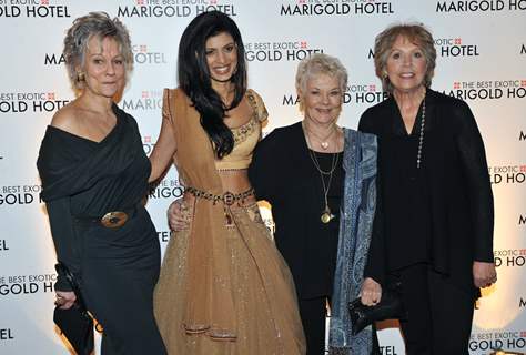 The Best Exotic Marigold Hotel Premiere at London