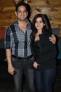 Vikas Kalantri with Priyanka Chibber at Ye Rishta Kya Kehlata Hai 800 episodes celebration Party