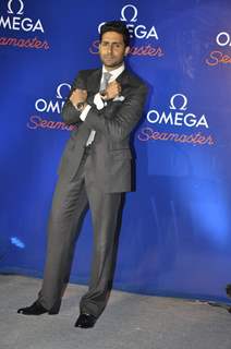 Abhishek Bachchan at Omega watch launch, JW Marriott, Mumbai. .