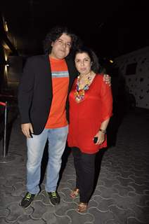 Farah Khan and Sajid Khan at Housefull 2 first look launch, Cinemax, Mumbai. .