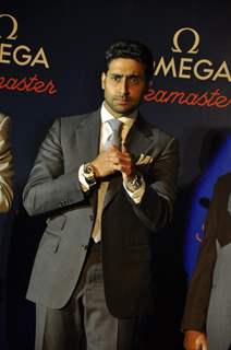 Abhishek Bachchan at Omega watch launch, JW Marriott, Mumbai. .