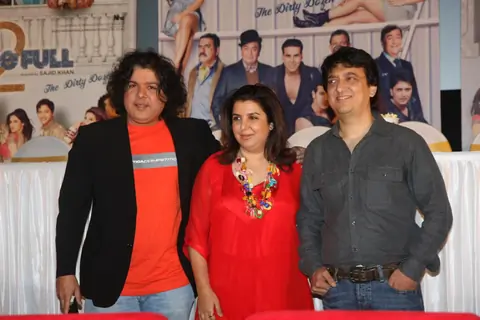 Sajid & Farah Khan at First look launch of 'Housefull 2'