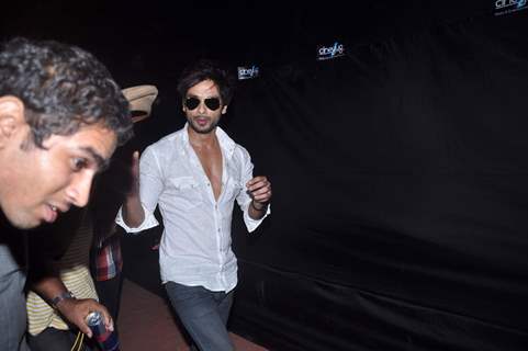 Shahid Kapoor at Max Stardust Awards 2012 at Bhavans College Grounds in Mumbai