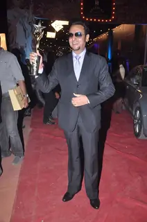 Gulshan Grover at Max Stardust Awards 2012 at Bhavans College Grounds in Mumbai
