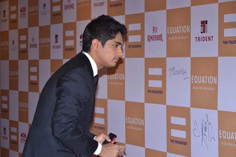 Celeb at Equation sports auction at Trident. .