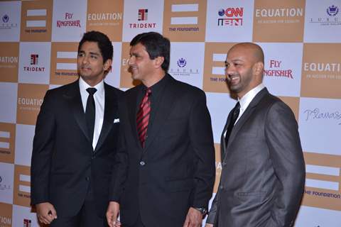 Celebs at Equation sports auction at Trident. .