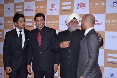 Celebs at Equation sports auction at Trident. .