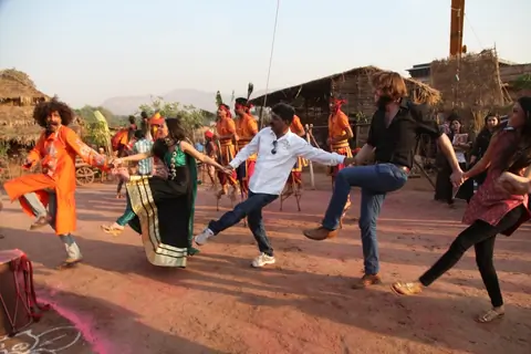 On Location of Movie Ajintha – an untold story
