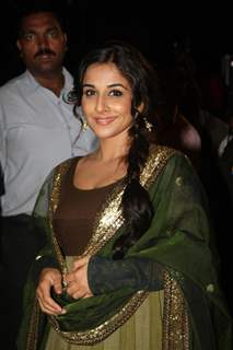 Bollywood actress Vidya Balan during the music launch of upcoming hindi film “Kahaniya” directed and co-produced by Sujoy Ghosh at Kala Ghoda Arts Festival