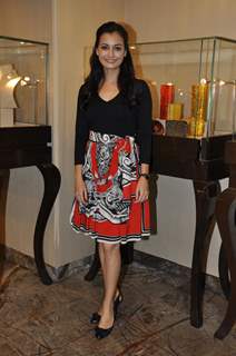 Dia Mirza, Sophie Chaudhary at Faarah Khan Valentine Collection launch