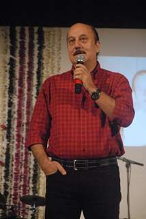 Chautha of Anupam Kher's late father Pushkarnath Kher at the ISKCON Temple in Juhu, Mumbai